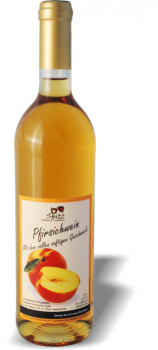 Pfirsichwein 1 Flasche - 0.75 Liter - 13,0% Alkohol